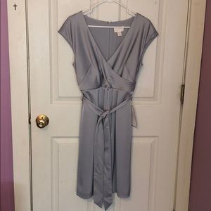 J. Crew Light Blue Midi Dress